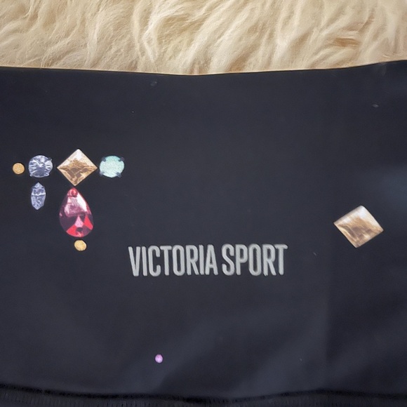 VS Sport Bedazzled Black with Jewels Leggings - Picture 6 of 6